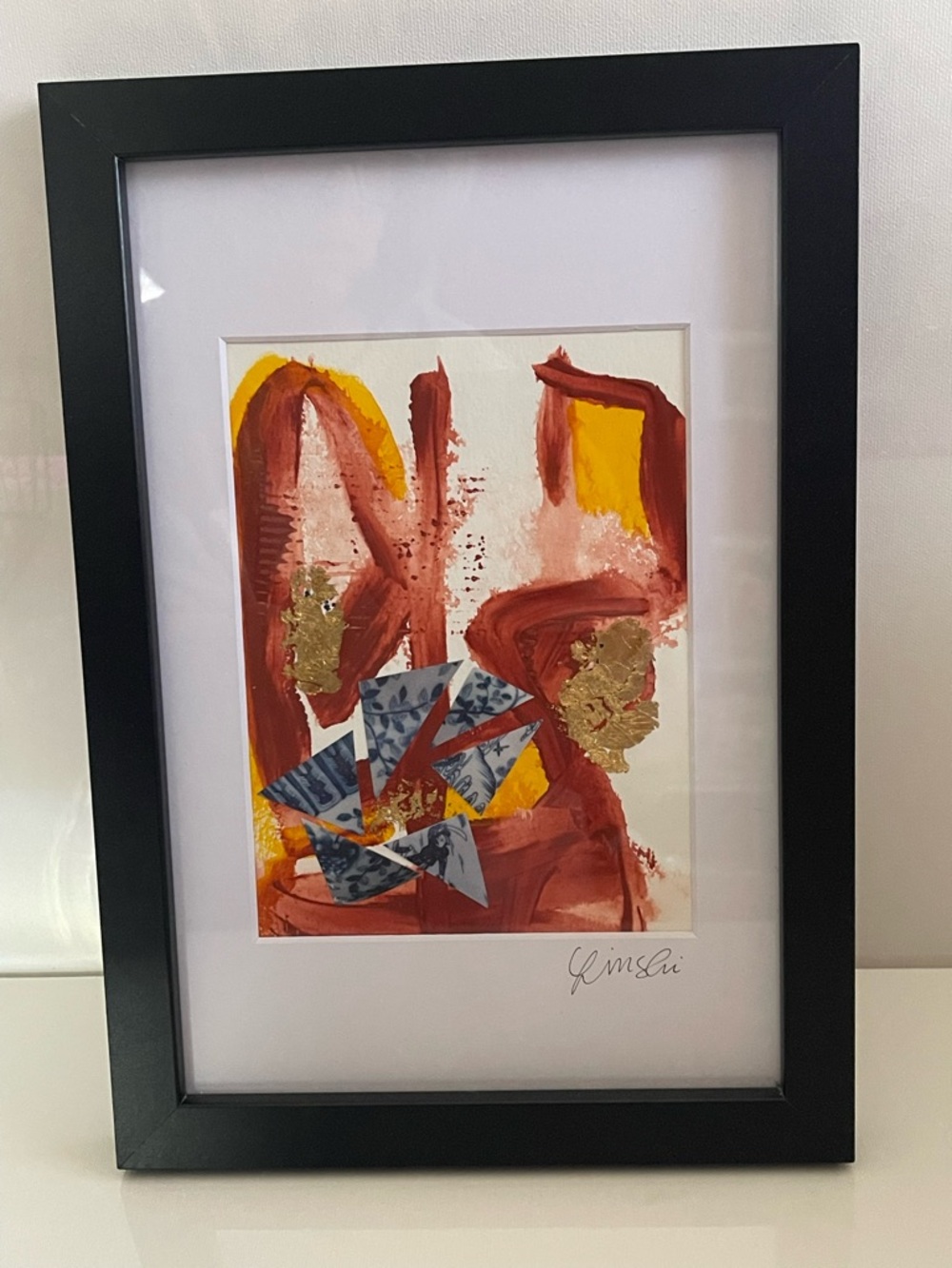 Original Art - Contemporary Abstract Mixed Media Wall Art - 9”x13”